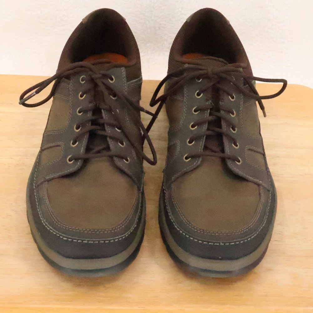 Rockport V82623 Get Your Kicks Mudguard Blucher Oxford Mens Size 14 Dark Brown
